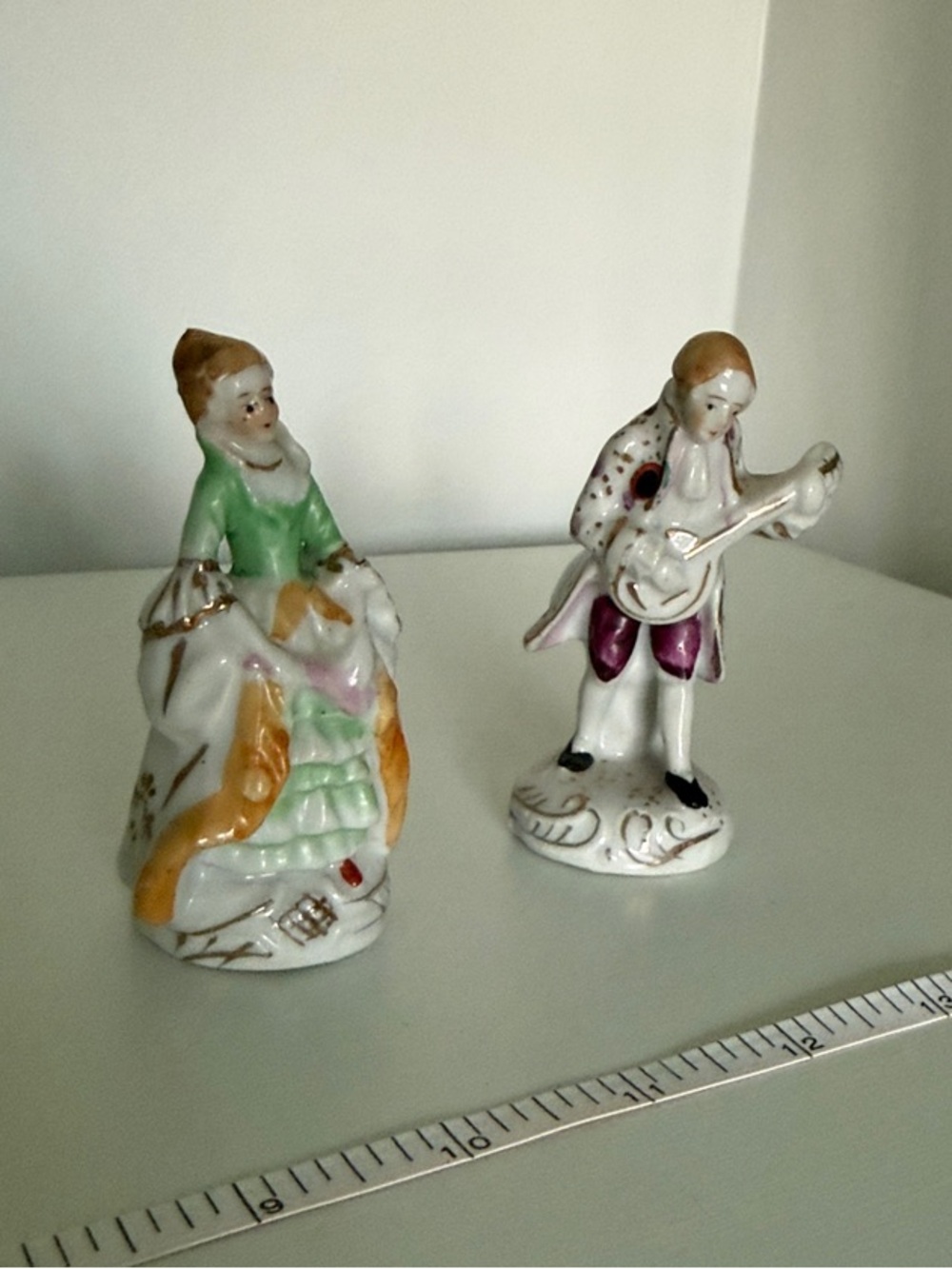 Buy 2 for 20$ ✌🏻Porcelain Figurine Pair - Hand-Painted